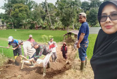 Lurah Tugusari Tinjau Pembukaan Badan Jalan 