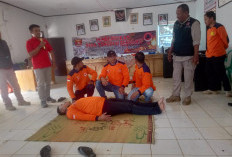 BPBD Gelar Pelatihan Satgas Destana di Pekon Sidomulyo 