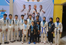 Kejurnas Gubernur Cup I, Atlet Taekwondo Lampung Barat   Berhasil Sabet 8 Medali Emas 