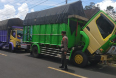 Wah, Padahal Anggaran Besar Armada Logistik Pemilu di Lampung Barat Macet di Jalan
