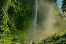 Megahnya Curug Citambur  di Selatan Kabupaten Cianjur