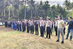 Pastikan Situasi Krui Pro 2025 Kondusif, Polres -Polda Gelar Apel Pengamanan