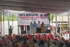 Ribuan Pendukung Hadiri Doa Bersama Kemenangan PM-MH di Pilkada Lampung Barat