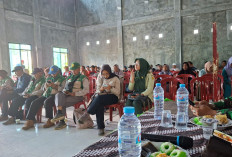 Camat Kebuntebu Ikuti  Zoom Dengan Presiden, Tasyakuran Swasembada Pangan