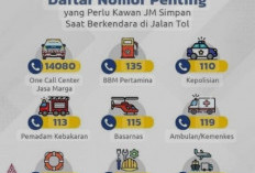Daftar Kontak Darurat dan Nomor Tol yang Harus Disimpan saat Mudik Lebaran 2025