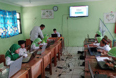 Mantapkan Kesiapan Siswa, MIN 3 Lampung Barat Gelar Gladi ANBK