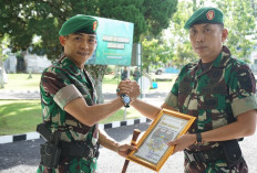 Dandim Lampung Barat Lepas Dua Perwira Terbaik 