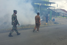 Tanggulangi Wabah DBD, Puskesmas Buaynyerupa Rutin Lakukan Fogging 