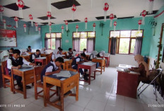 Ujian Sekolah Dimulai,  3.442 Siswa SMP Hadir,  Tiga Mengundurkan Diri
