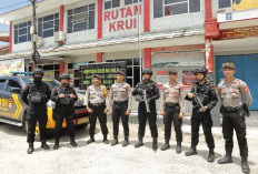 Polres Pesbar Gelar Patroli Bersama Dit Samapta dan Sat Brimob Polda Lampung