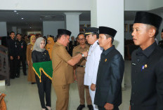 Dedi Irawan Lantik Pejabat Eselon III, IV, dan Kepala Puskesmas