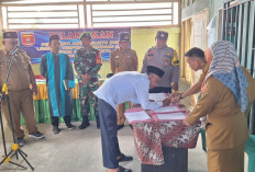 PAW Anggota LHP Pekon Padang Cahya Dilantik 