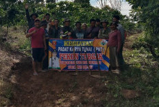 Jalan di Pekon Turgak  Dibuka Lewat PKTD