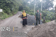 Gorong-gorong di Ruas Jalan  Sumberjaya-Kebuntebu Diperbaiki