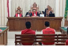 Bawa 15 Kg Sabu dari Aceh, Dua Kurir Divonis Mati di PN Tanjungkarang