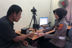 Satlantas Polres Pesisir Barat Gelar Layanan SIM