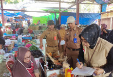 Sambangi Pasar Liwa, BBPOM Tak Temukan Pangan Mengandung Zat Berbahaya 