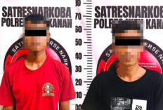 Lagi-lagi Narkoba, Dua Pria Asal Negeri Besar  Diciduk Polres Way Kanan
