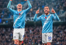 Haaland Cetak Dua Gol, Man City Gasak Bournemouth 3-1