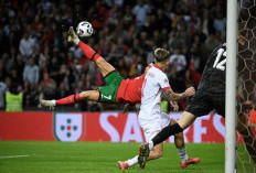 Cristiano Ronaldo Pamer Gol Salto di Usia Nyaris 40