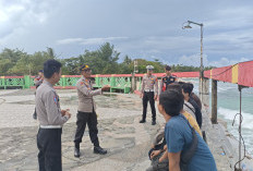 Polisi Intensifkan Imbauan  Keselamatan di Pantai 