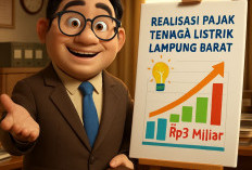 Realisasi Pajak Tenaga Listrik  Tembus Angka Rp3 Miliar