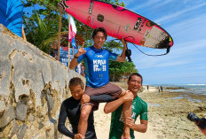 WSL Krui Pro 2025:  Peselancar Jepang Kawinkan Gelar Juara Pro Junior