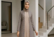 Koleksi Batik Kardigan dan Tunik dengan Motif Unik, Pilihan Stylish untuk Hijaber Modern
