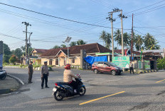 Polres Pesbar Gelar PAM Rawan Pagi di Persimpangan Strategis