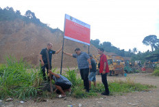 DLH Lampung Segel Tambang   Batu Andesit di Way Laga