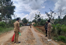 Jalan Poros di Pagardewa  Ditangani dari Program PISEW