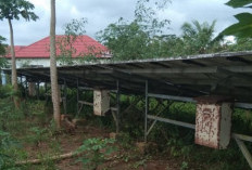 Eks PLTS di Bumi Ratu Terbengkalai