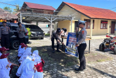 Polres Pesbar Edukasi Pelajar  tentang Tertib Lalu Lintas