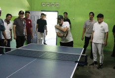 Bupati Dedi Irawan Buka Turnamen Tenis Meja Krui Cup 2025