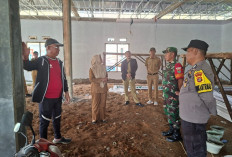 Camat Kebuntebu Tinjau Progres  Pembangunan Dua Dapur MBG 