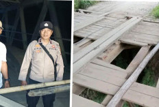 Nyawa Dua Remaja Nyaris Melayang Akibat Jatuh dari Jembatan Rusak di Suoh