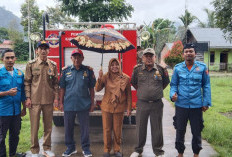 Ernawati Bahas Soal Bencana  Bersama Damkar Kebuntebu