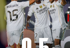 Mbappe Cetak Hattrick, Real Madrid Libas Kairat 5-0 Liga Champions