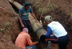 Pipa Transmisi Rusak, Distribusi Air Perumda Limau Kunci Terganggu 