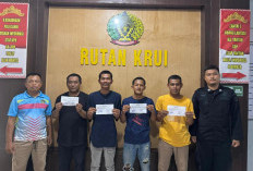 Berkat Amnesti Presiden, Empat WBP Rutan Krui Hirup Udara Bebas
