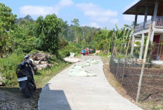 Akses Jalan Sepanjang 82 Meter di  Kota Baru Watas Resmi Difungsikan