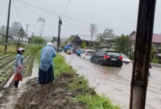 Mei, Penanganan Permanen Banjir  di Ruas Jalan Liwa-Ranau Dimulai