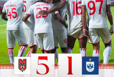 Malut United Gilas PSIS 5-1 Meski Bermain dengan 10 Pemain