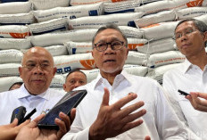 Stok Beras di Perum Bulog Tercatat 1,6 Juta Ton, Zulkifli Hasan: Masyarakat Tak Perlu Khawatir