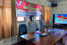 Perkuat Kesiapan Personel, Kapolres Pimpin Lat Praops Operasi Pekat Krakatau 2025
