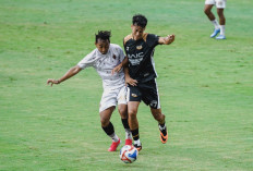 Dewa United Bungkam Sriwijaya FC 4-0 di Laga Uji Coba Penutup TC