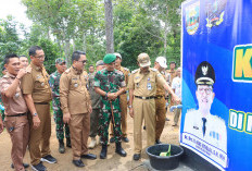 Wujud Sinergi Tni-Pemerintah,  Resmikan Kegiatan Karya Bhakti TNI di Tanjungsetia