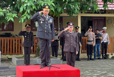 Hari Pahlawan, Polres Pesisir Barat Gelar Upacara