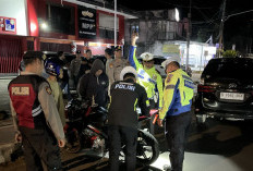 Antisipasi Kejahatan Jalanan, Polres Lambar Gelar Patroli Skala Besar 