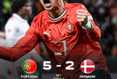 Portugal Lolos ke Semifinal UEFA Nations League Usai Hancurkan Denmark